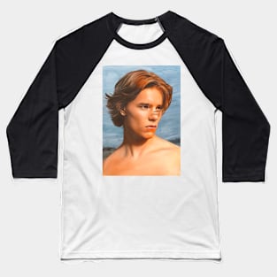 Painting of Prince Wilhelm from the Netflix series Young Royals Baseball T-Shirt